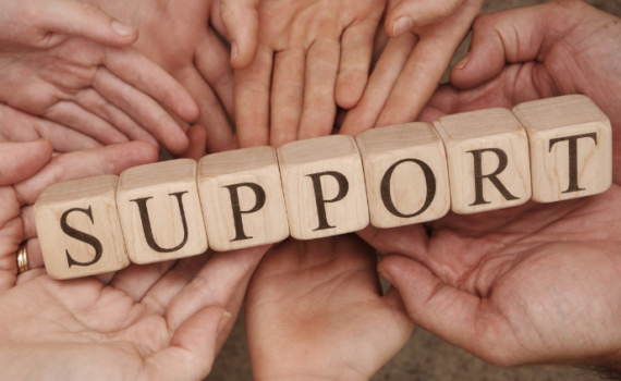 Support network for dealing with a chronic illness
